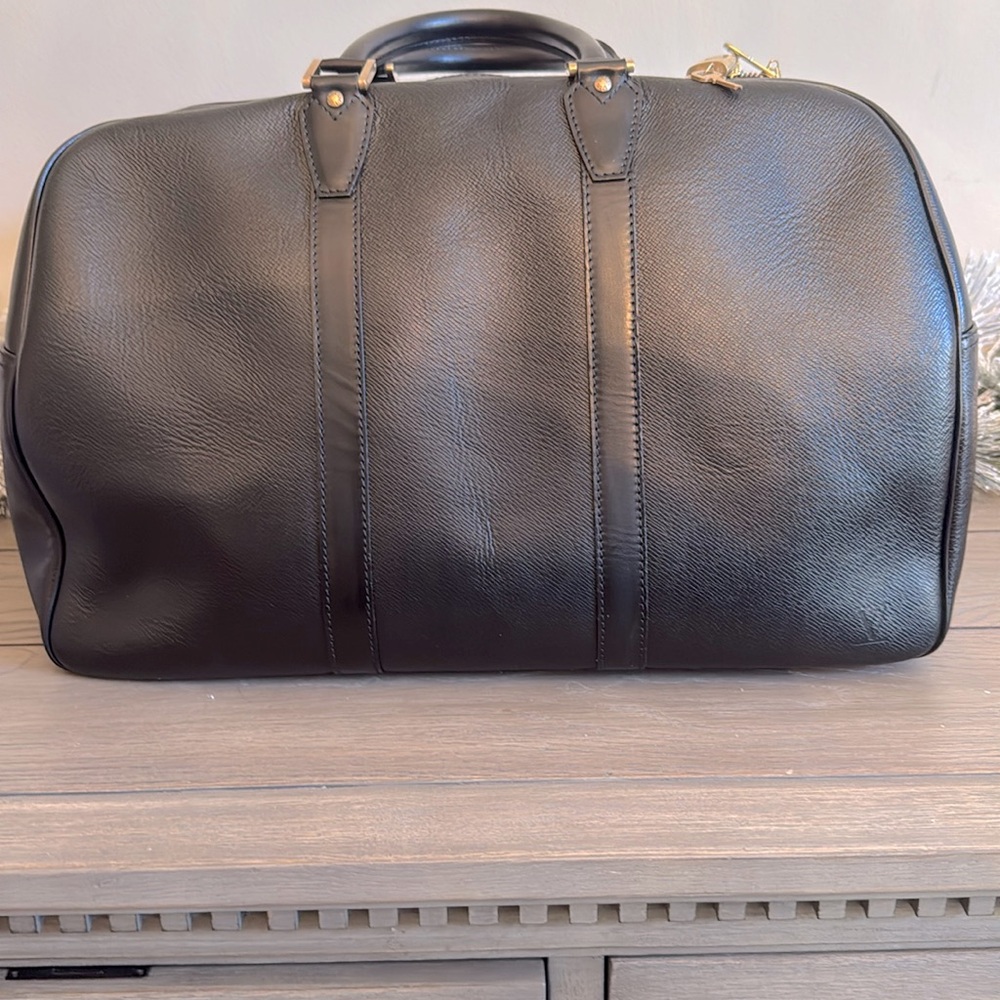 Upcycled Louis Vuitton Kendall PM Boston Bag Taiga Duffel